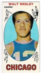 1969 Topps Basketball #22 Walt Wesley - Chicago Bulls